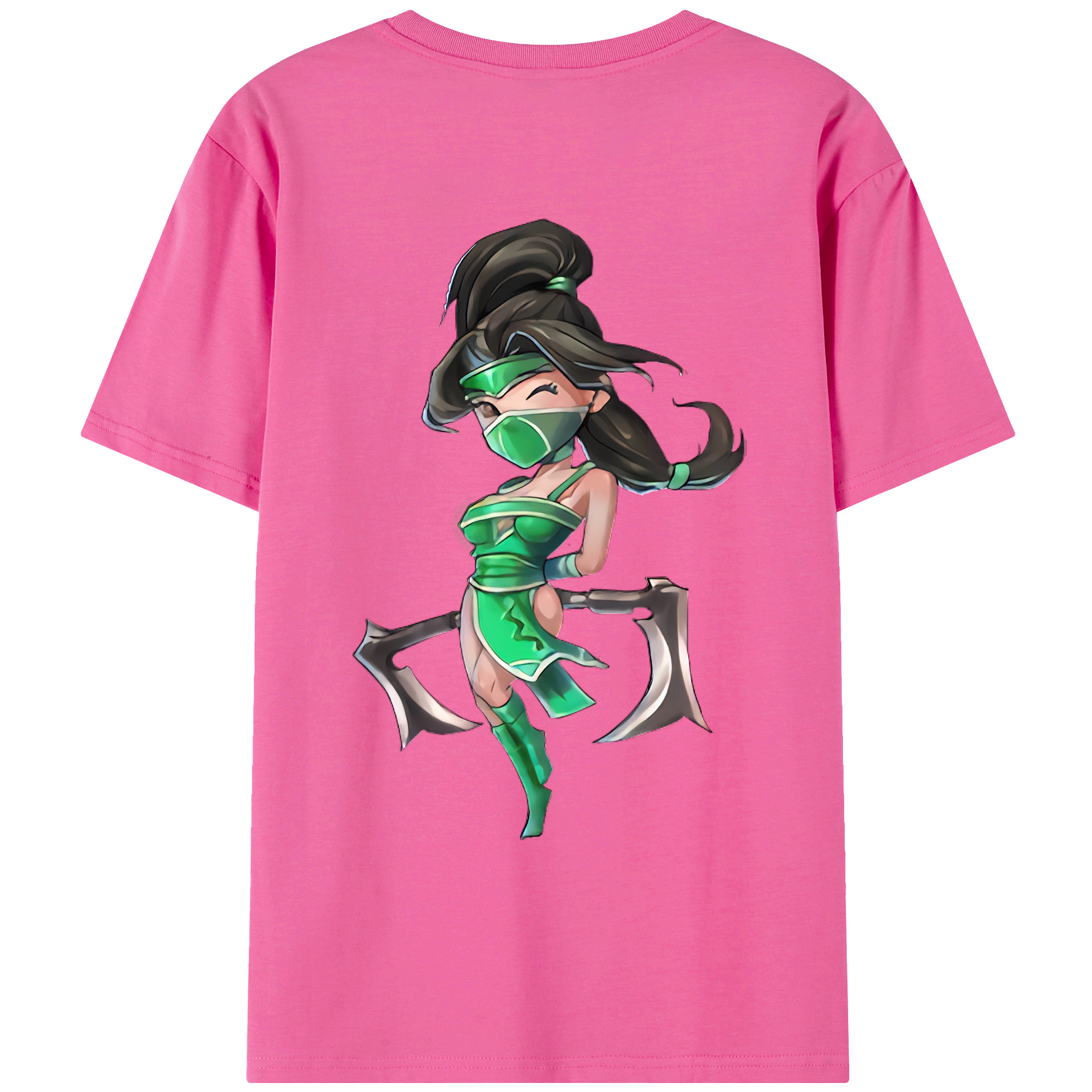 （画像用） リーグ・オブ・レジェンド League of Legends LOL レディース半袖Tシャツ(バックプリント)